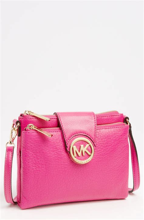 michael kors pink bag tote|Michael Kors crossbody pink bag.